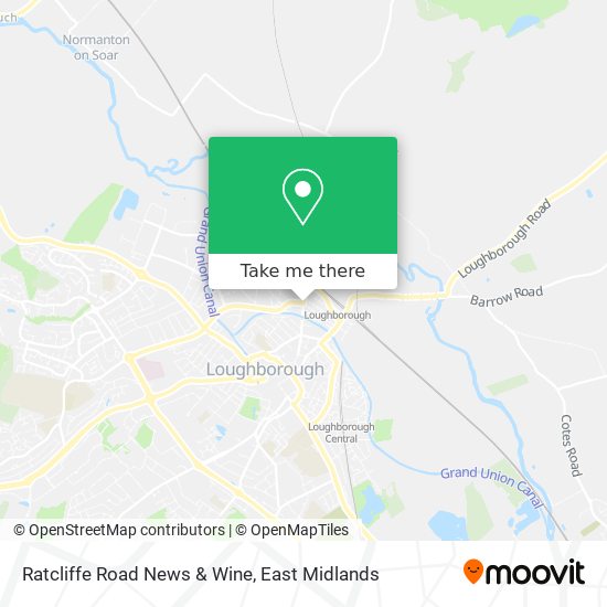 Ratcliffe Road News & Wine map