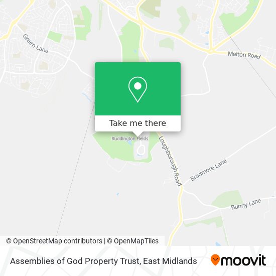 Assemblies of God Property Trust map