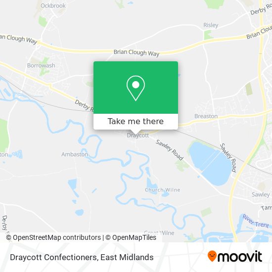 Draycott Confectioners map