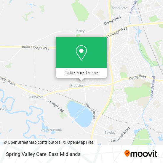 Spring Valley Care map