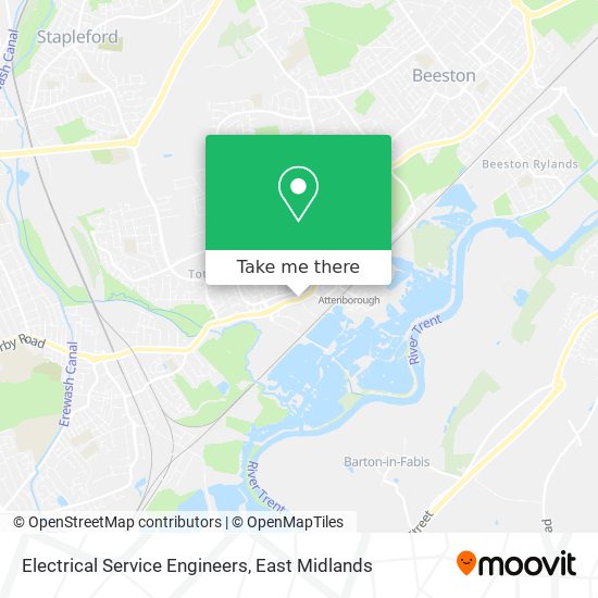 Electrical Service Engineers map