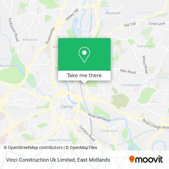 Vinci Construction Uk Limited map