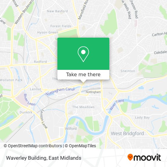 Waverley Building map