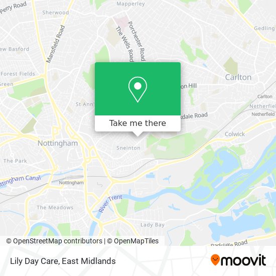 Lily Day Care map