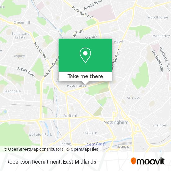 Robertson Recruitment map