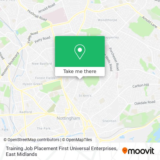 Training Job Placement First Universal Enterprises map