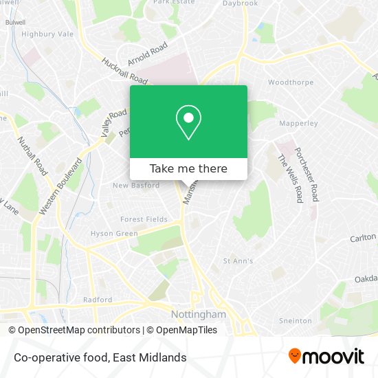 Co-operative food map