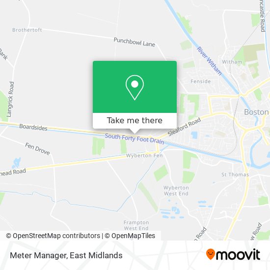Meter Manager map