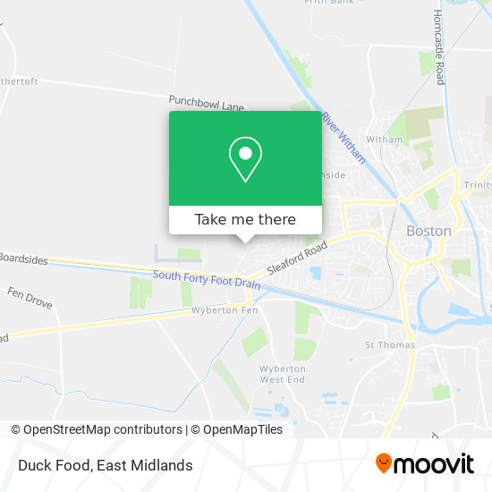 Duck Food map