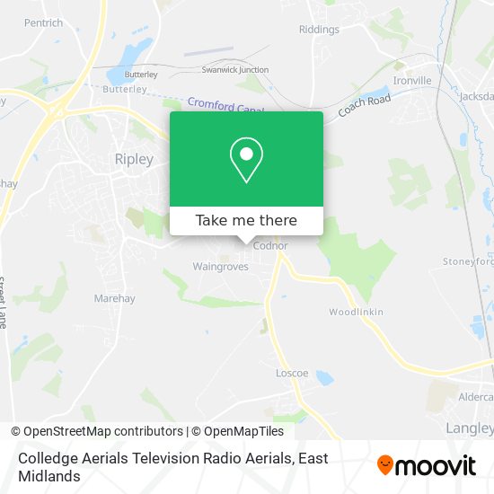 Colledge Aerials Television Radio Aerials map