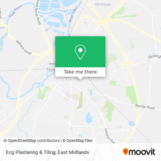 Ecg Plastering & Tiling map