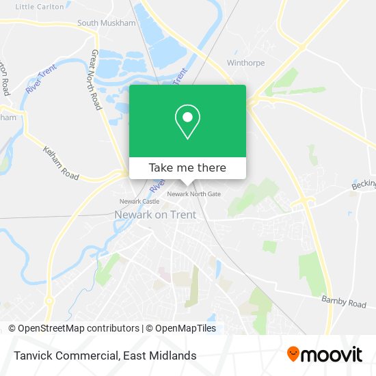 Tanvick Commercial map