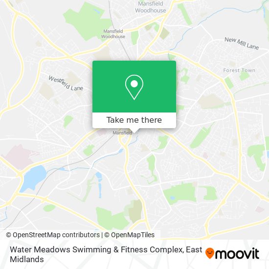 Water Meadows Swimming & Fitness Complex map