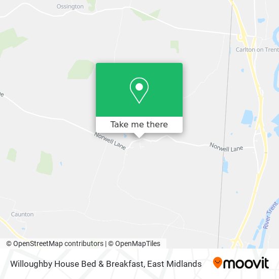 Willoughby House Bed & Breakfast map