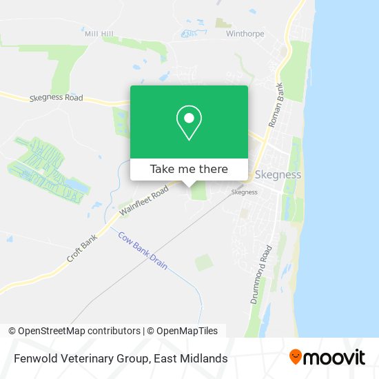 Fenwold Veterinary Group map