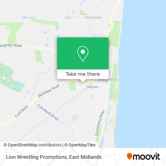 Lion Wrestling Promotions map