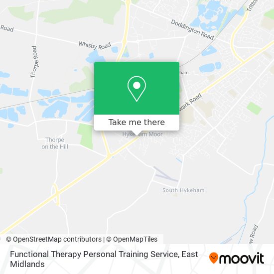 Functional Therapy Personal Training Service map