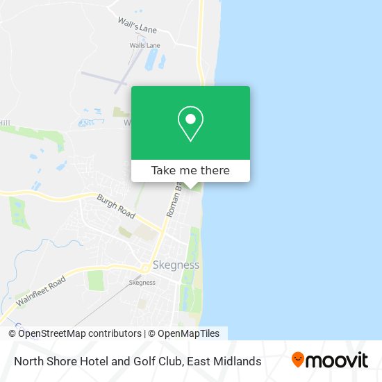 North Shore Hotel and Golf Club map