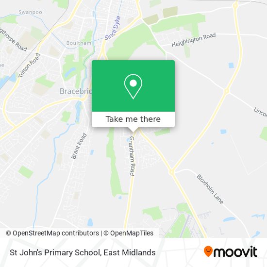 St John's Primary School map