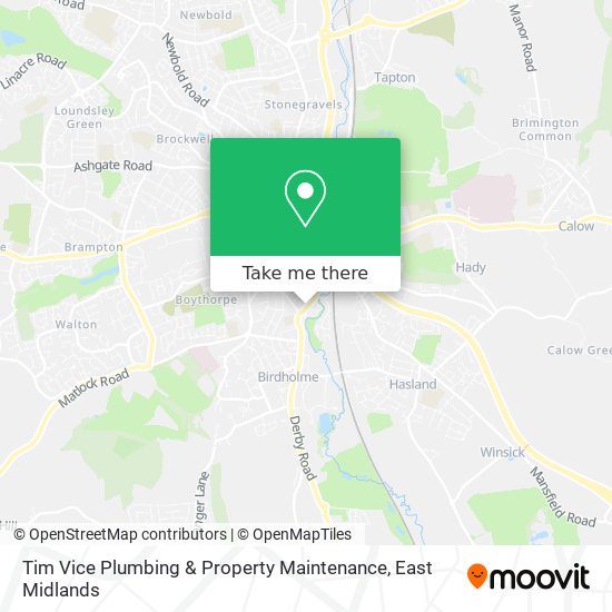 Tim Vice Plumbing & Property Maintenance map