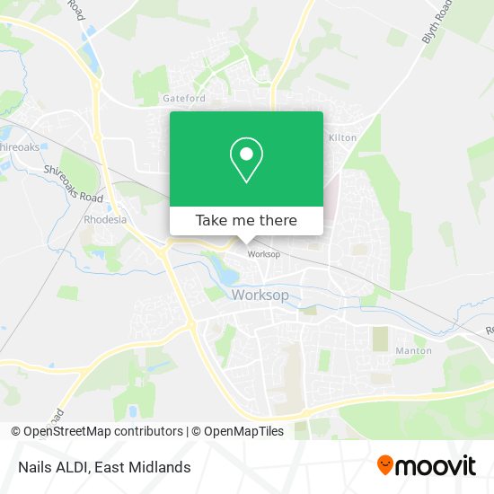 Nails ALDI map