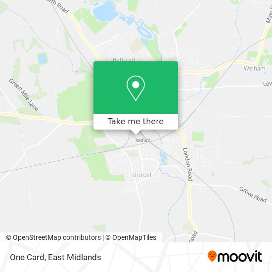 One Card map
