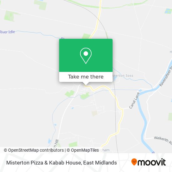 Misterton Pizza & Kabab House map