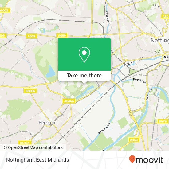 Nottingham map