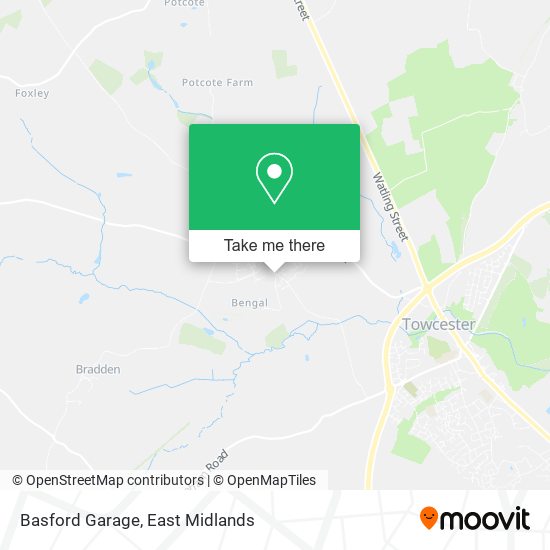 Basford Garage map