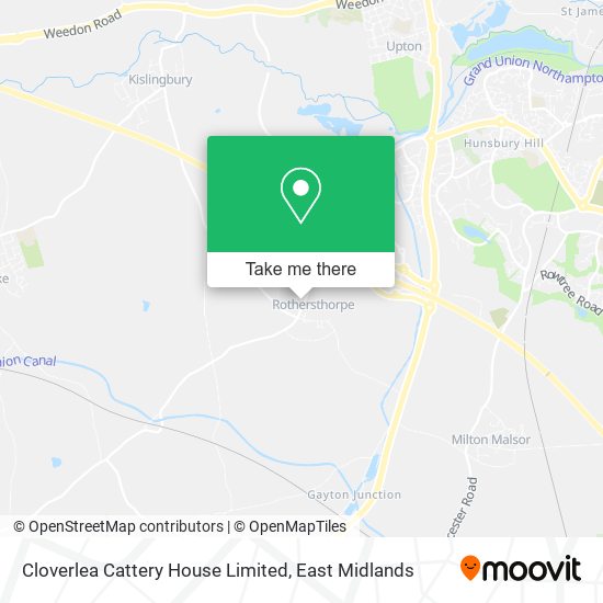 Cloverlea Cattery House Limited map