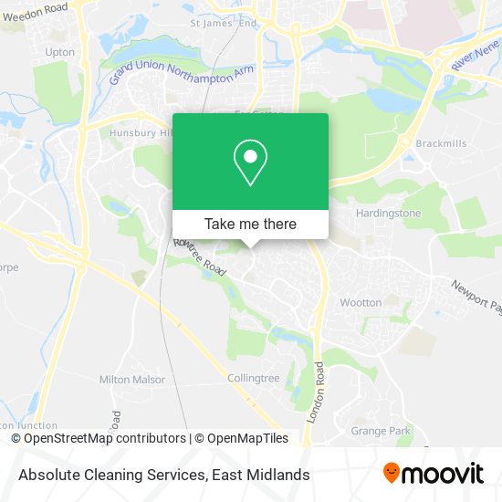 Absolute Cleaning Services map