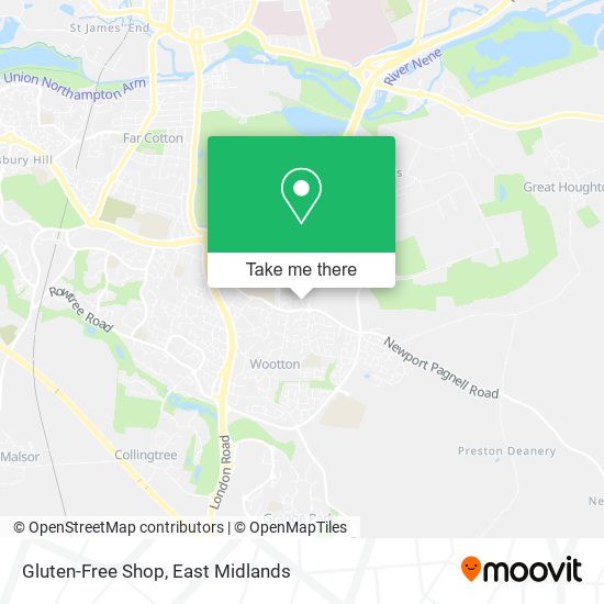 Gluten-Free Shop map