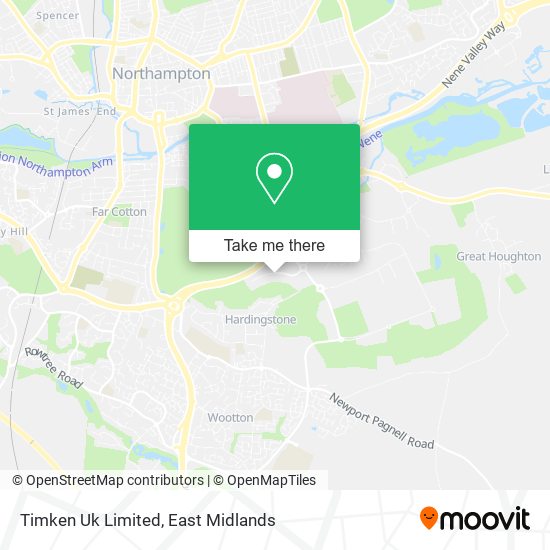 Timken Uk Limited map