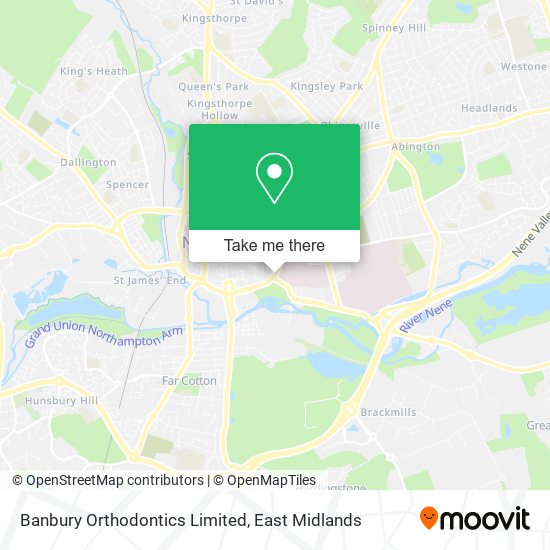 Banbury Orthodontics Limited map