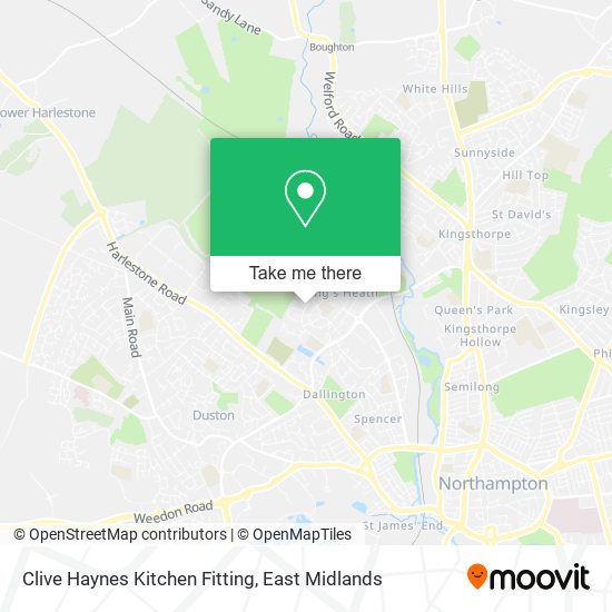 Clive Haynes Kitchen Fitting map
