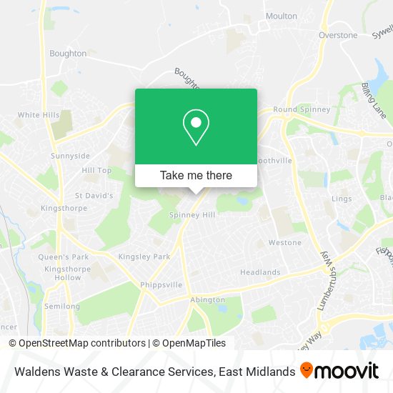 Waldens Waste & Clearance Services map