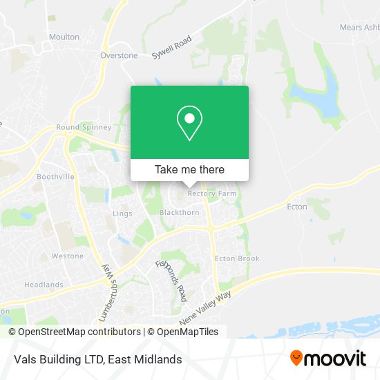 Vals Building LTD map