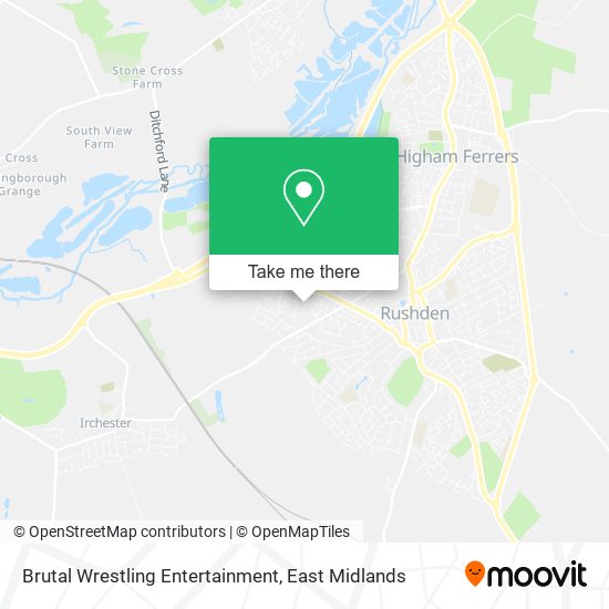 Brutal Wrestling Entertainment map