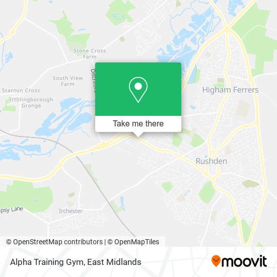 Alpha Training Gym map