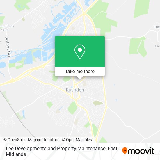 Lee Developments and Property Maintenance map