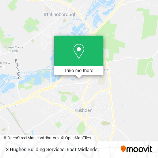 S Hughes Building Services map