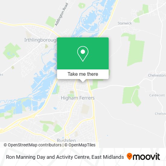 Ron Manning Day and Activity Centre map