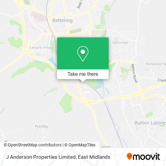 J Anderson Properties Limited map