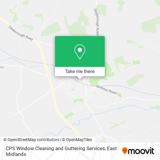 CPS Window Cleaning and Guttering Services map