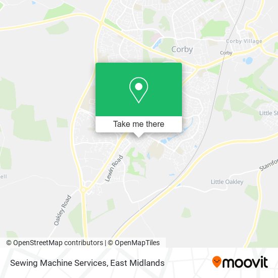 Sewing Machine Services map