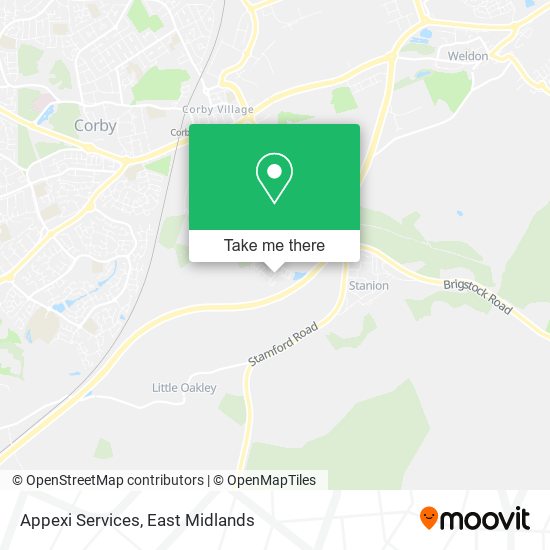 Appexi Services map