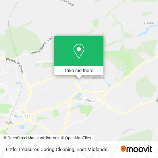 Little Treasures Caring Cleaning map