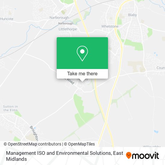 Management ISO and Environmental Solutions map