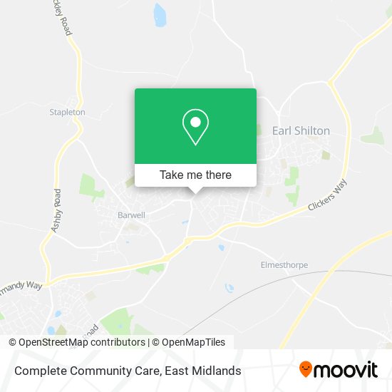 Complete Community Care map