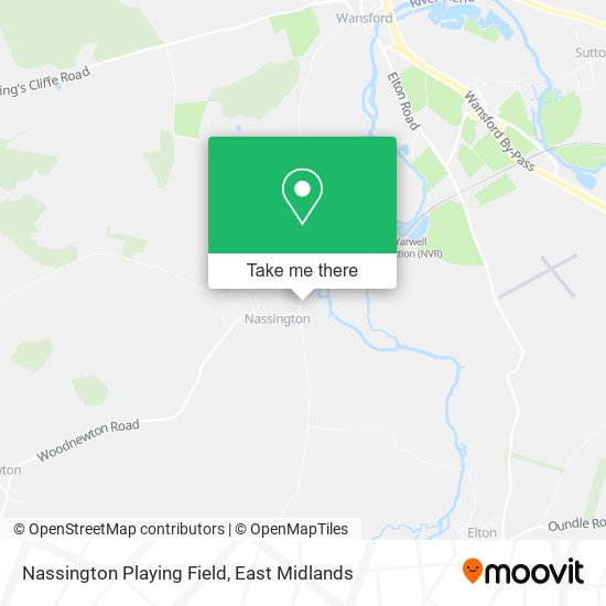 Nassington Playing Field map